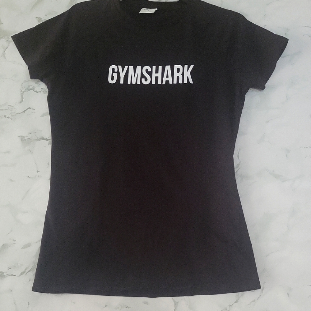 Gymshark Apollo Black T-Shirt